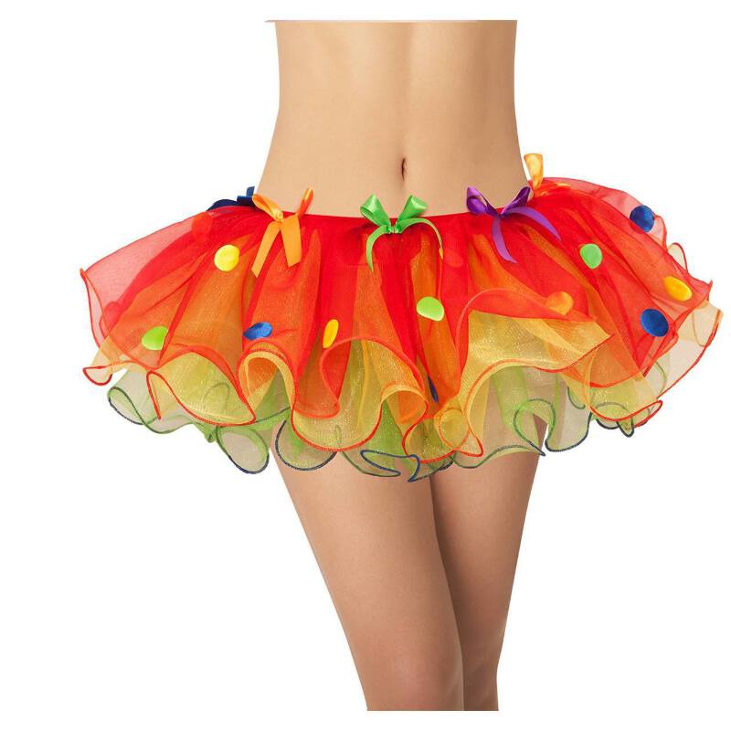 Amscan Circus Themed Sassy Clown Tutu UK Size Medium RRP 8.99 CLEARANCE XL 1.99